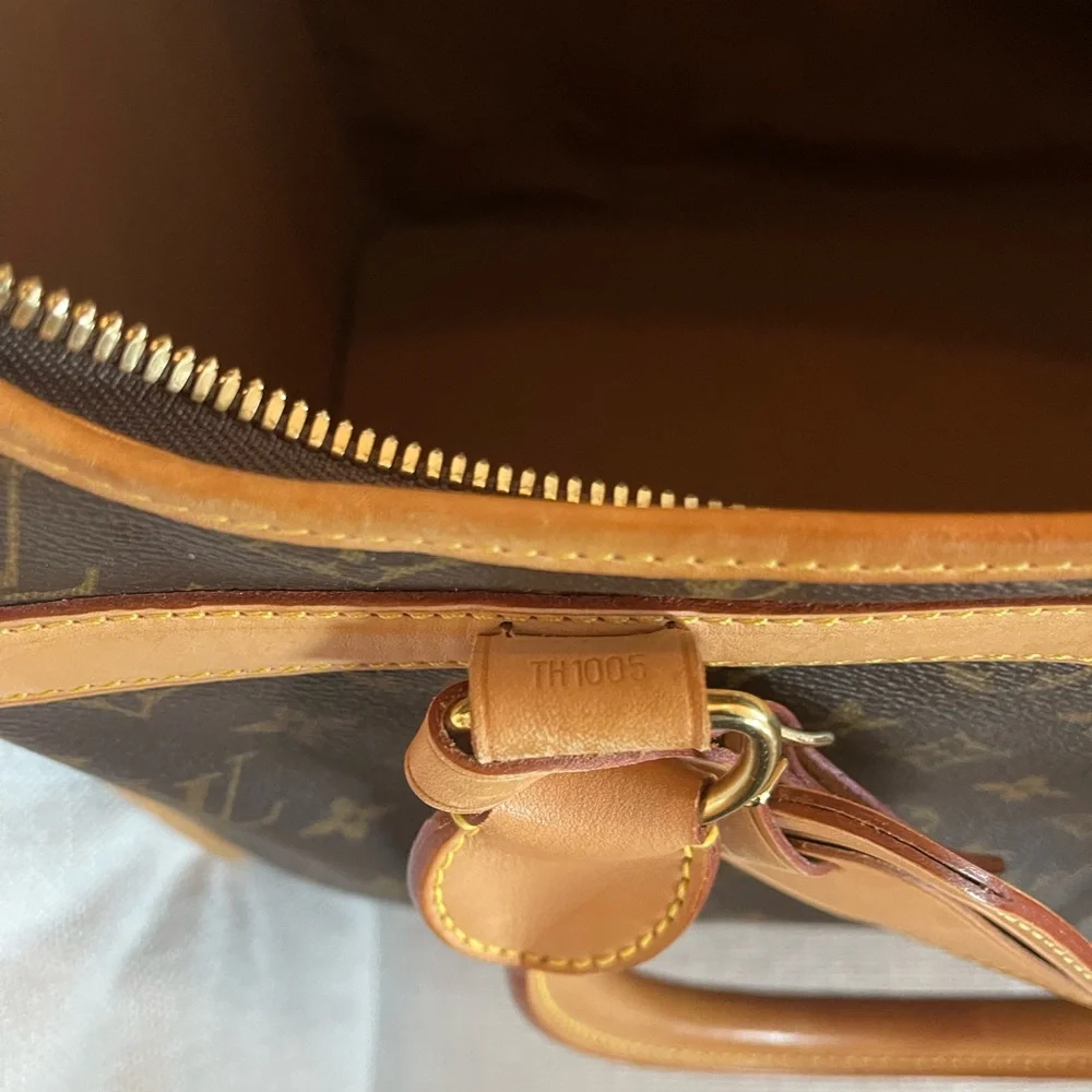Authentic Louis Vuitton Sac Chien 40 Dog Carrier Monogram Pet Purse